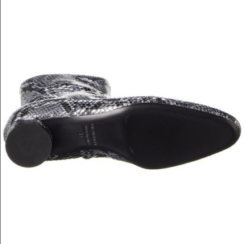 Balenciaga Oval Leather Python Booties - Picture 3 of 9